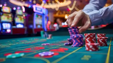 Casino Chips Purple